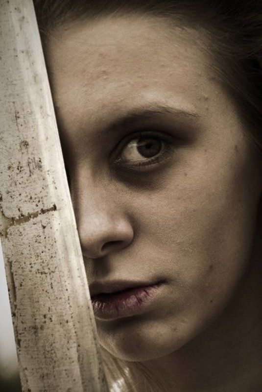 жанр, портрет, ужас, сумашедшая, девушка они просыпаются по весне.. фото превью