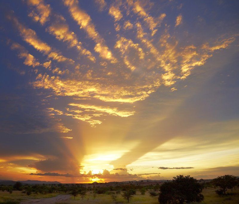вечер, закат, облака Эпицентр фото превью