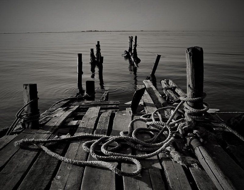 причал,канат у причала-3 фото превью