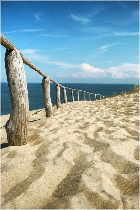 нида, литва Перспектива фото превью