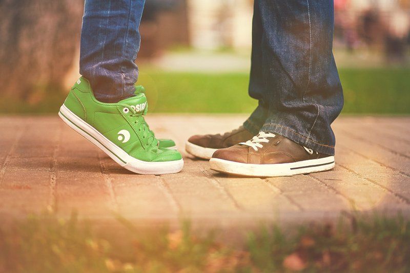 обувь, кеды, весна, поцелуй Амур фото превью