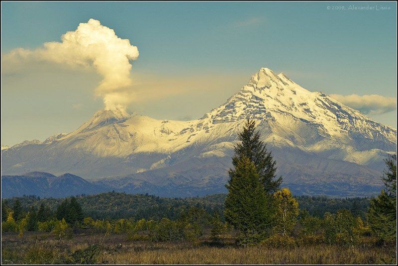 вулкан,извержение,шивелуч,камчатка Перекур II фото превью