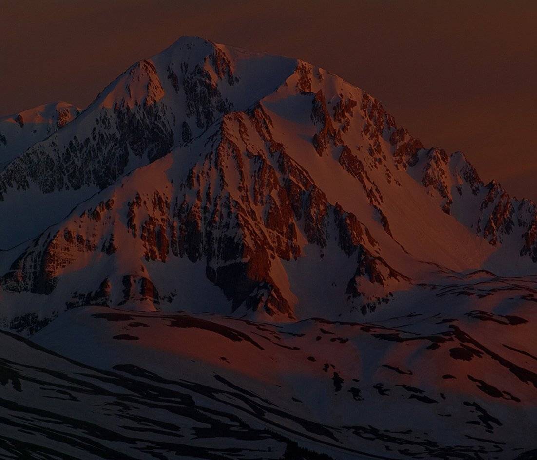 горы, , кавказ, лаго-наки, хребет, оштен, закат, фёдор