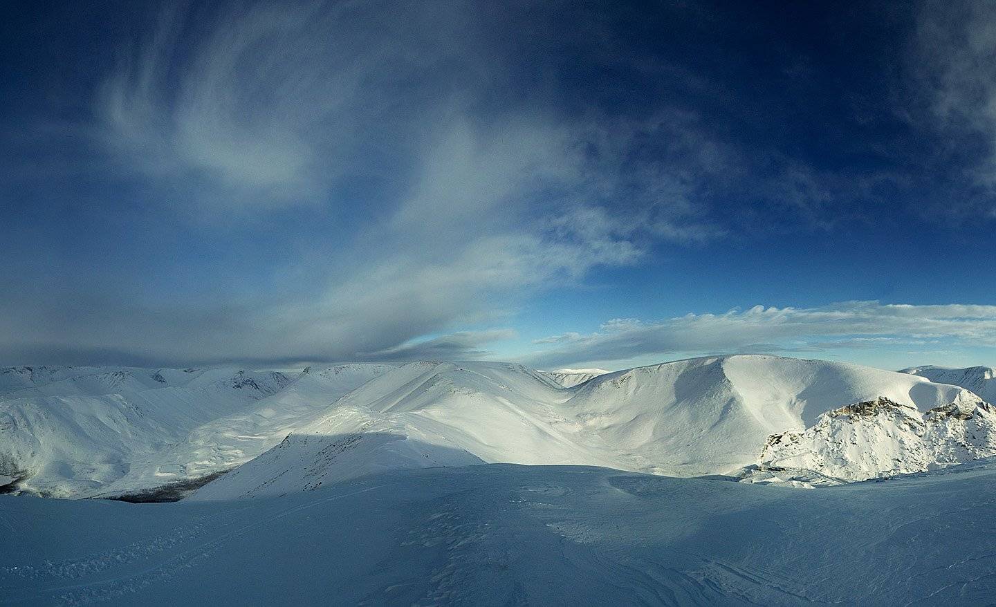 кольский п-ов,хибины,горы,небо, Roman Goryachiy