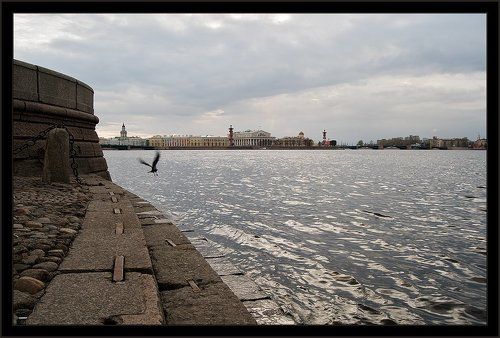 Простая невская пейзажная зарисовка