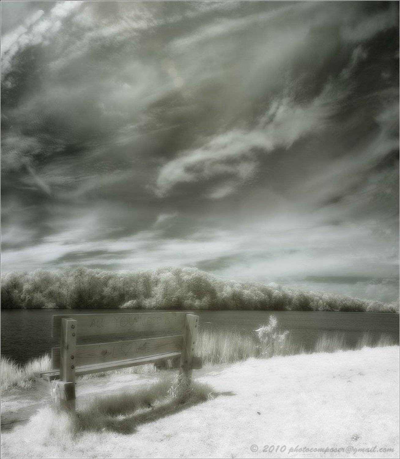 пейзаж, pilgrim, инфракрасный, infrared, Pilgrim
