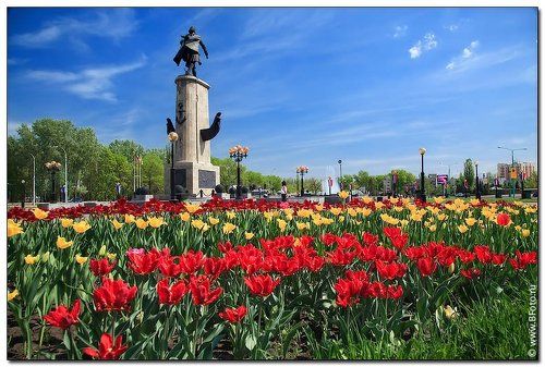 Липецк, площадь Петра I