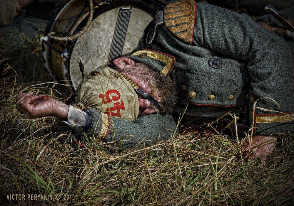 1916, серия, реконструкция, ранение, барабанщик, форма, пруссия, Виктор Перякин