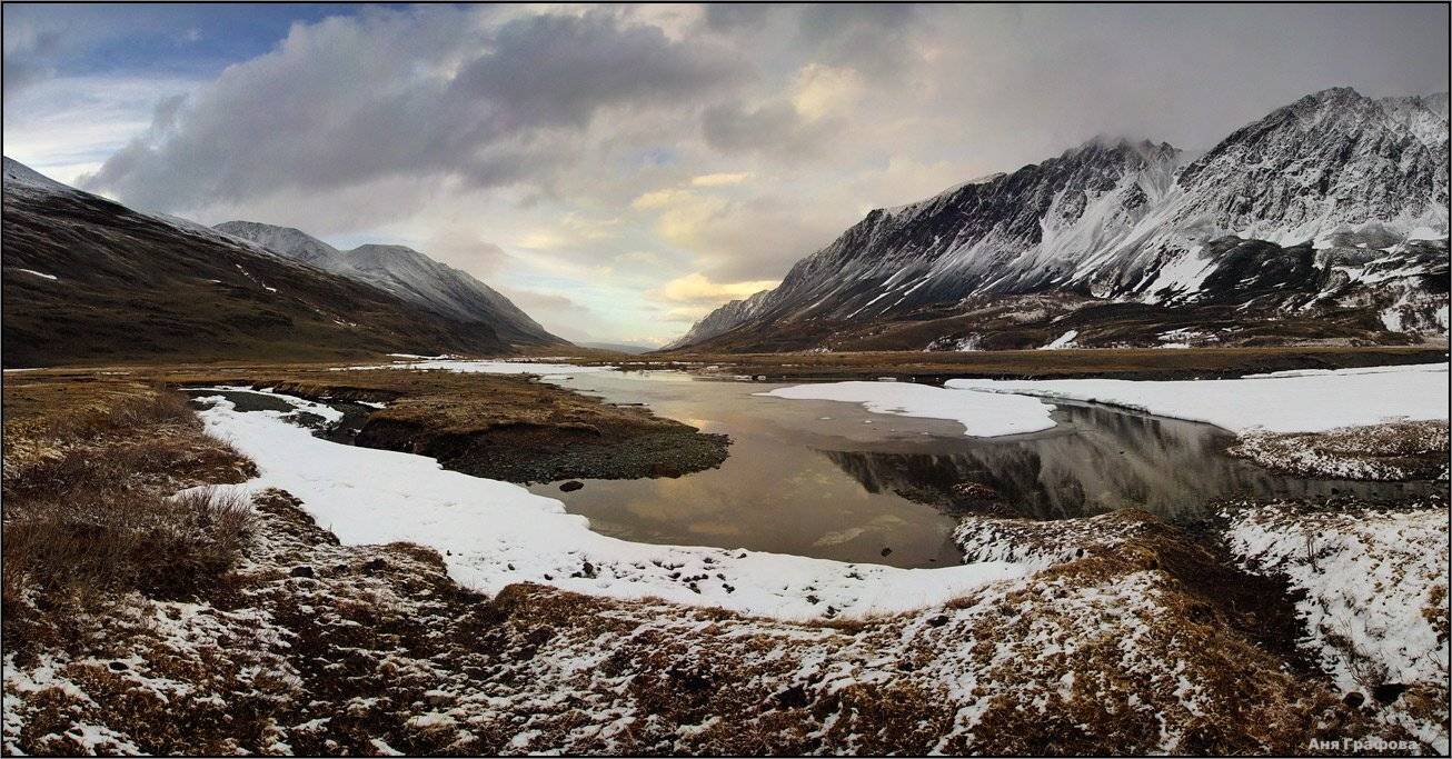 алтай, горы, горный алтай, аккол, долина, южно-чуйский хребет, весна, аня графова, Аня Графова