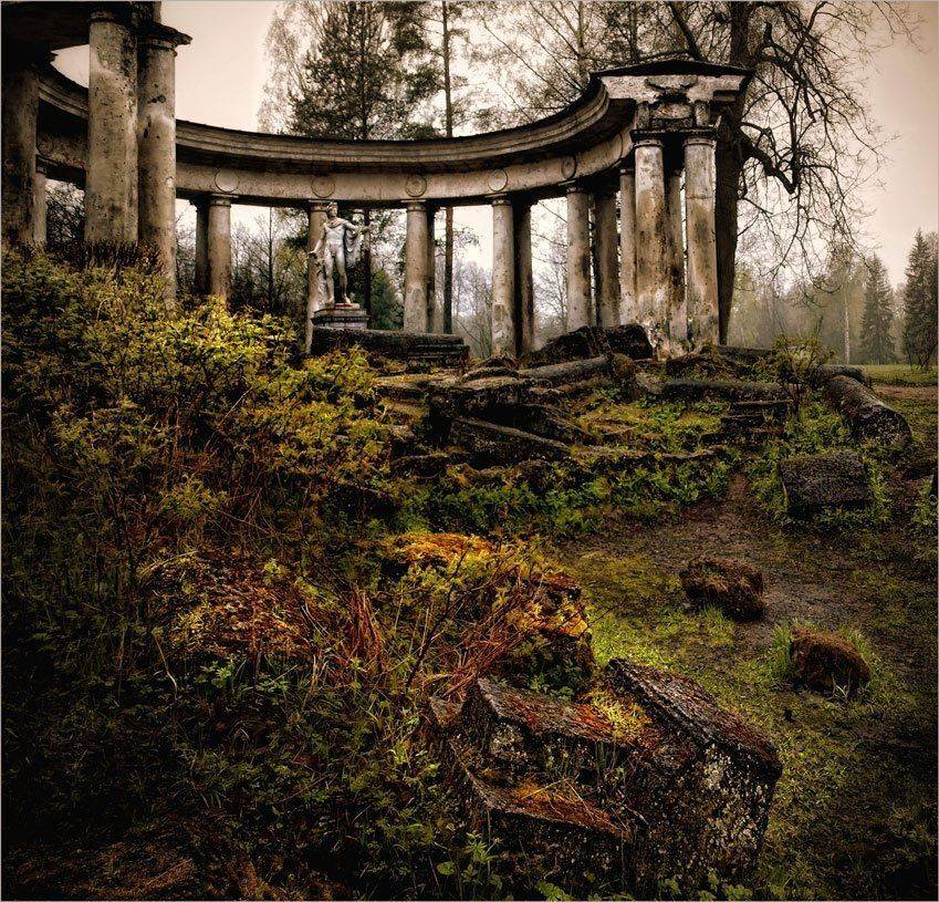 парк, павловск, колоннада, аполлон, Gennadi Blohin