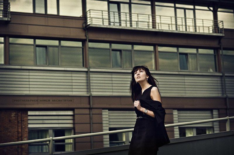 гламур , город , портрет , остальное , рекламное фото , репортаж Настя (1) фото превью