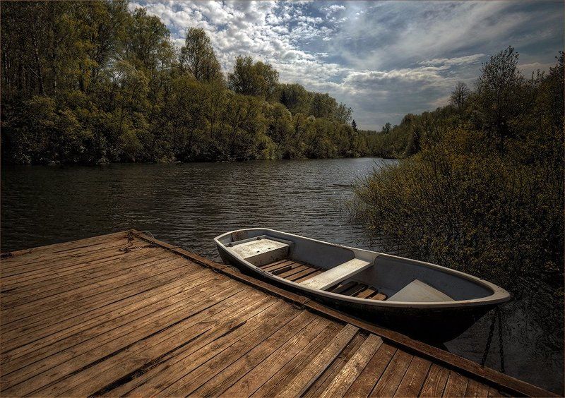 Подмосковным вечером.... фото превью