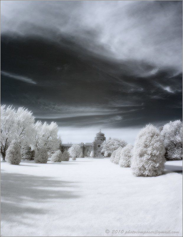 пейзаж, pilgrim, инфракрасный, infrared Our Lady\'s Chapel.... фото превью
