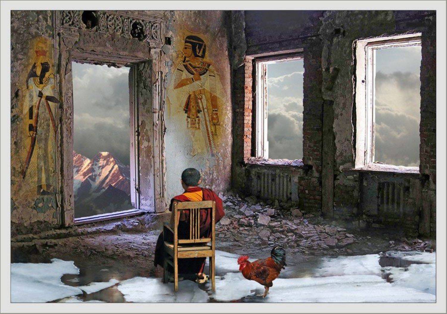монах, горы, комната, время, движение, вечность, Анатолий Кудрявцев