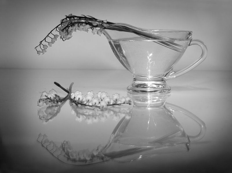 ландыши, стекло *** фото превью