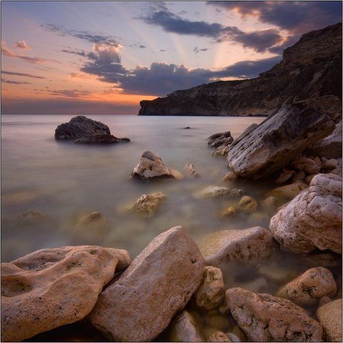 в час заходящего солнца