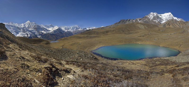 непал, ice-leike, 4700m Страна больших гор фото превью