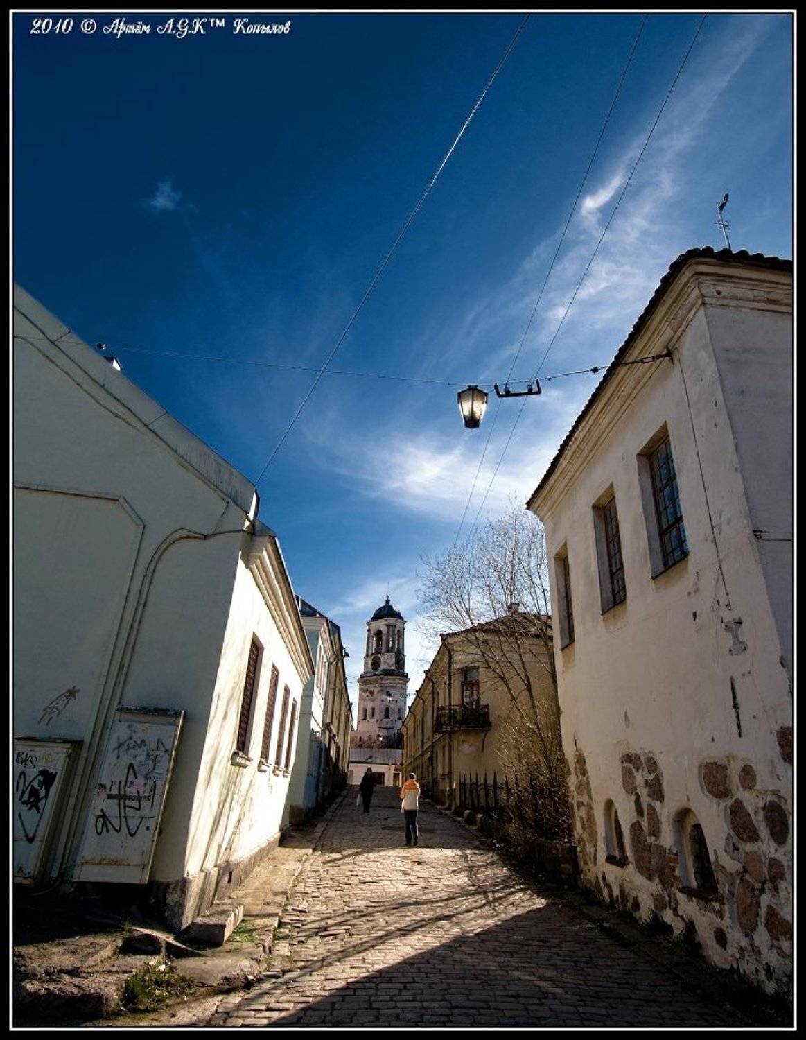 выборг, вечер, весна, тени, солнце, силуэт, горка, старый, город, Артём A.G.K&trade; Копылов