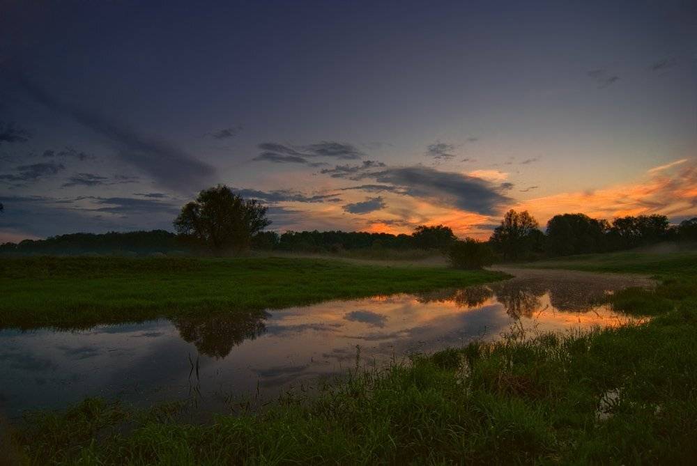 туман,река, Александр Титаренко