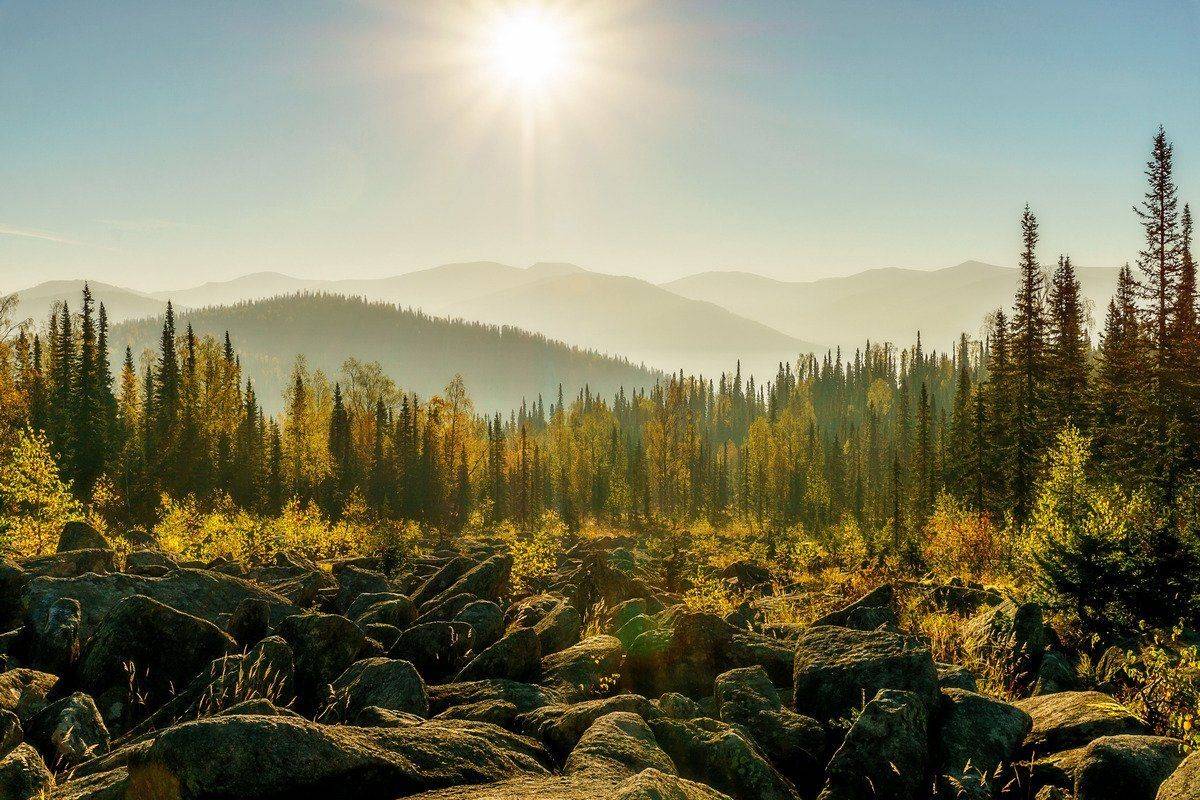 пейзаж, горы, осень,, Александр Потапов