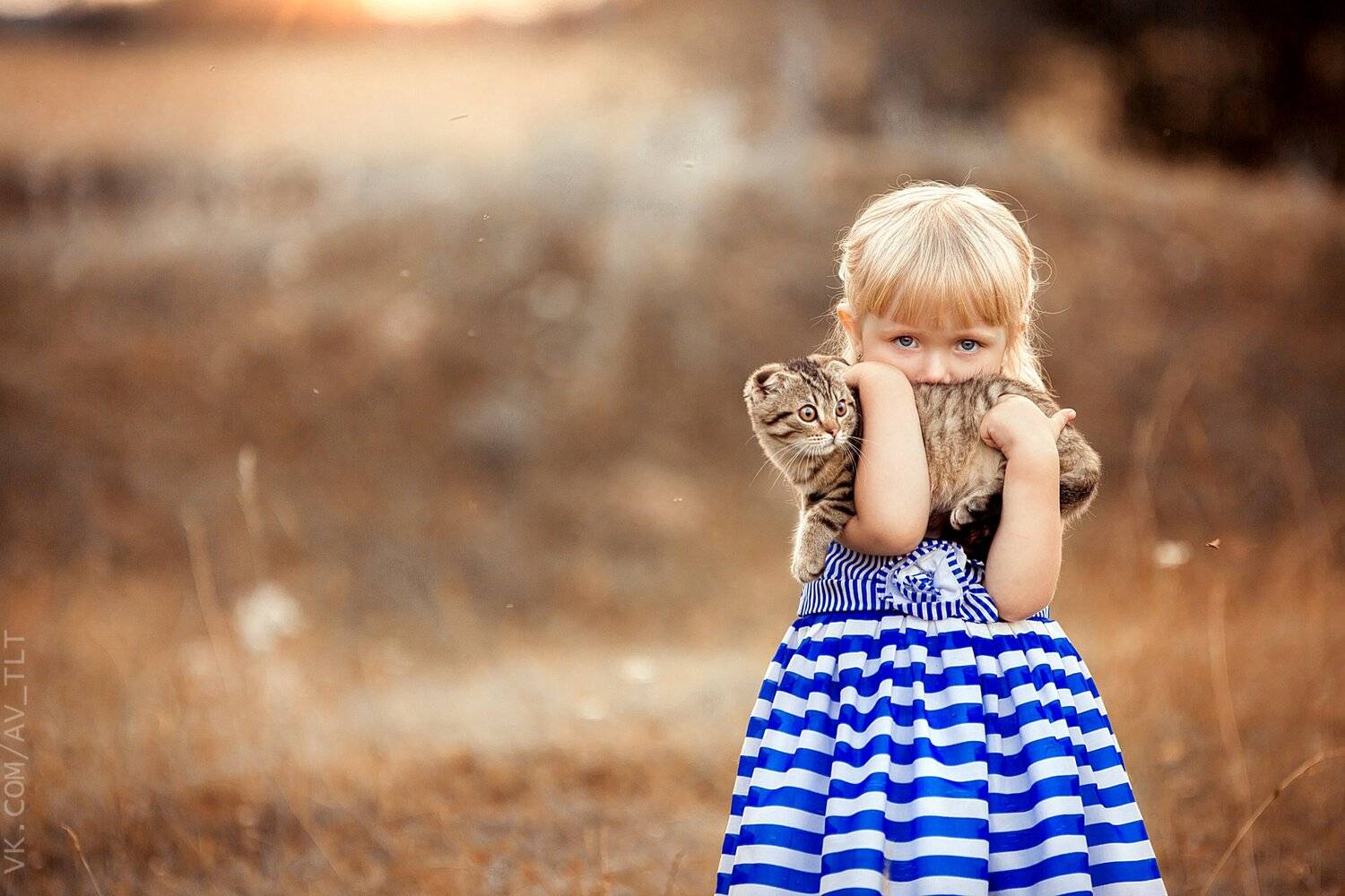 ребенок,улыбка,портрет,котенок, Сухарь Александр