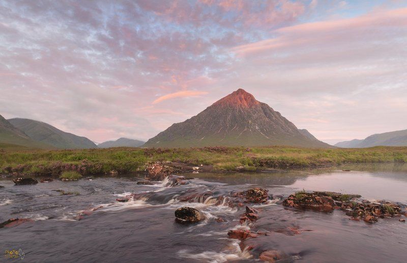 фототур, шотландия, рассвет Первый луч на Бушеле фото превью