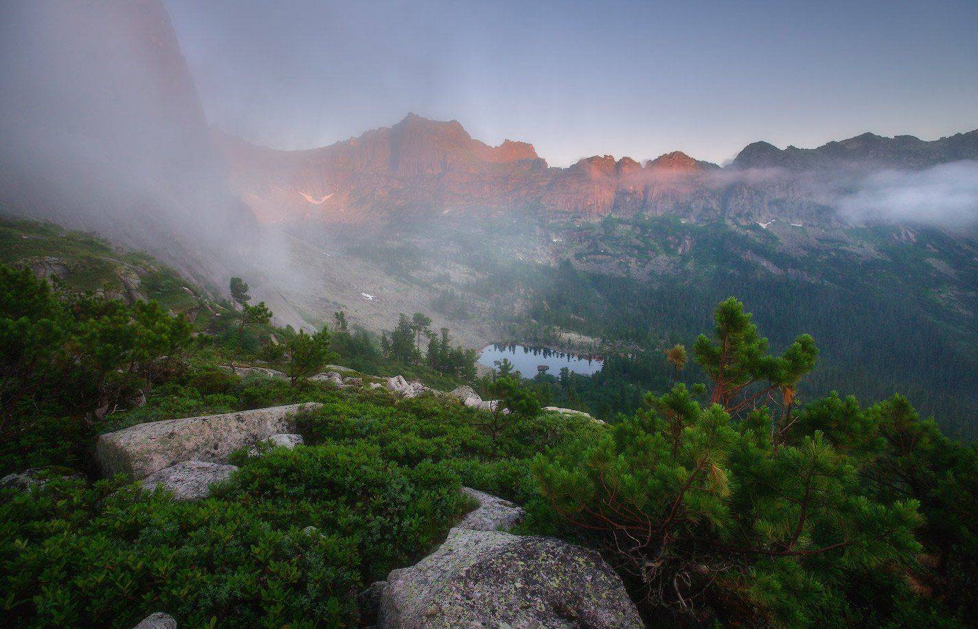 Горы, Ергаки, Озеро, Саяны, Владимир Ляпин