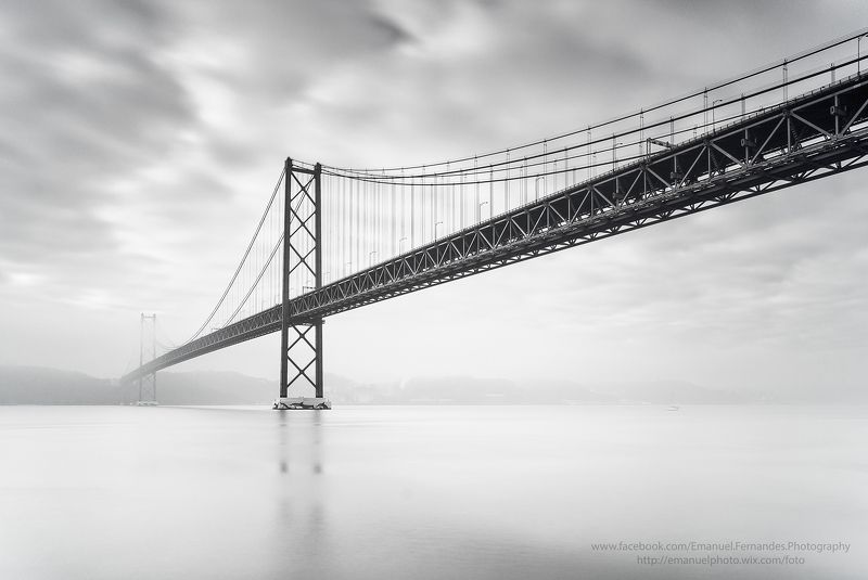 Bridge,Lisbon,Portugal,clouds,water,city, Bridge 25 de Abril, Portugal, Lisboa фото превью