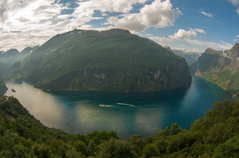 norway, geiranger, fjord Geiranger Fjord фото превью