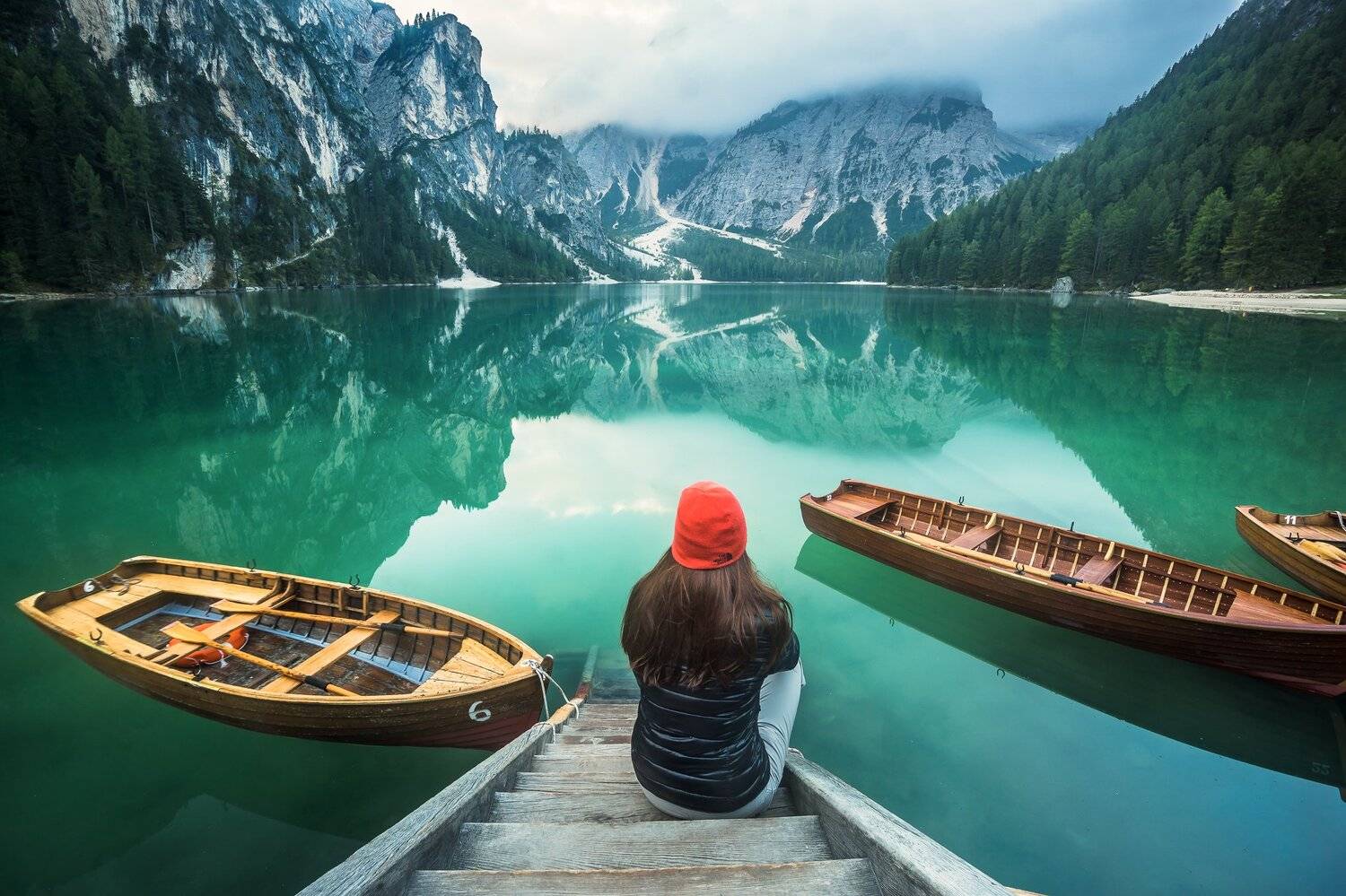 Dolomites Italy Lake, Илияна Шишкова