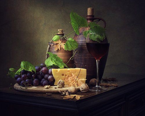 Натюрморт с сыром