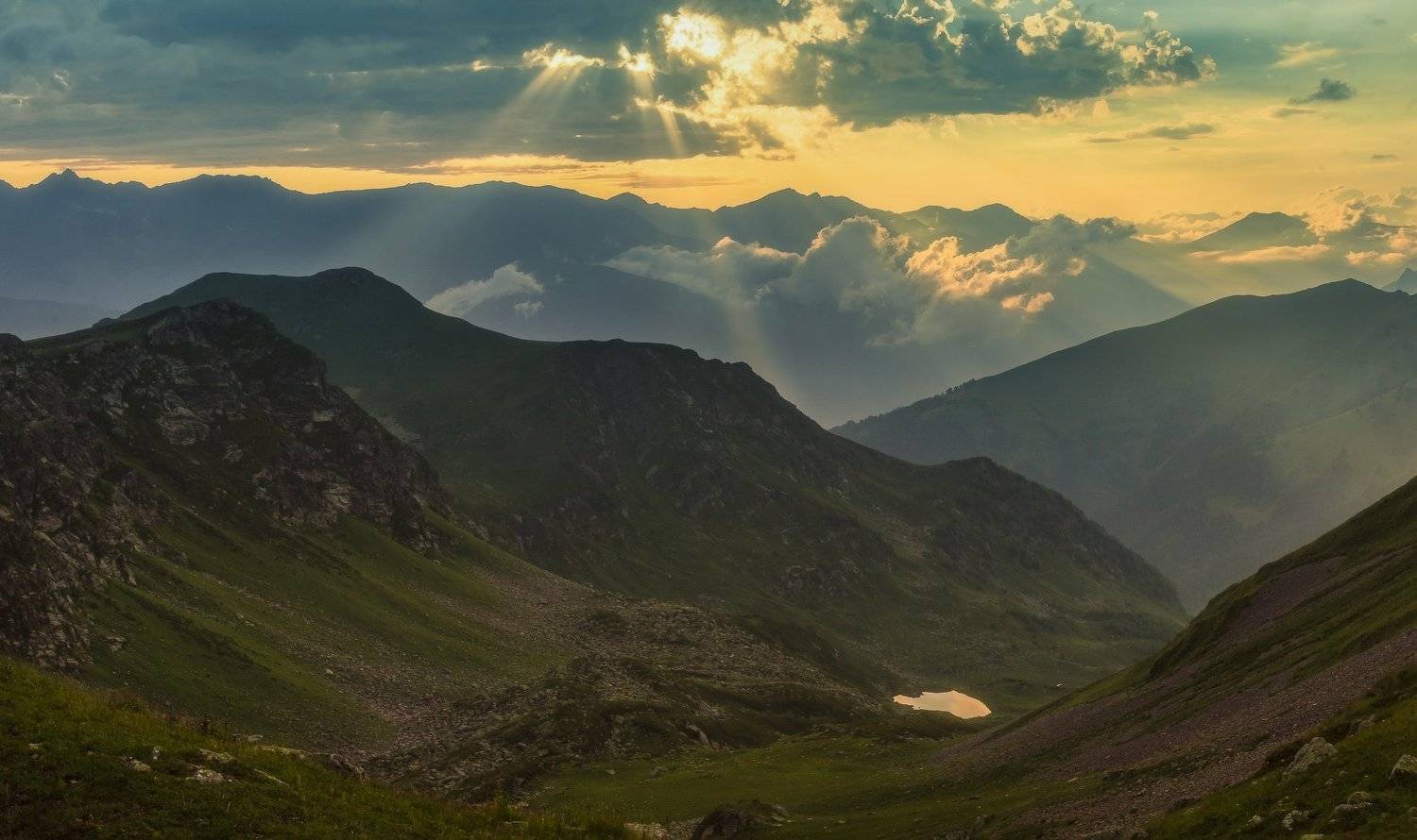 август, 2016, загеданские, озера, закат, кчр, шхуанта, закат, ФЁДОР