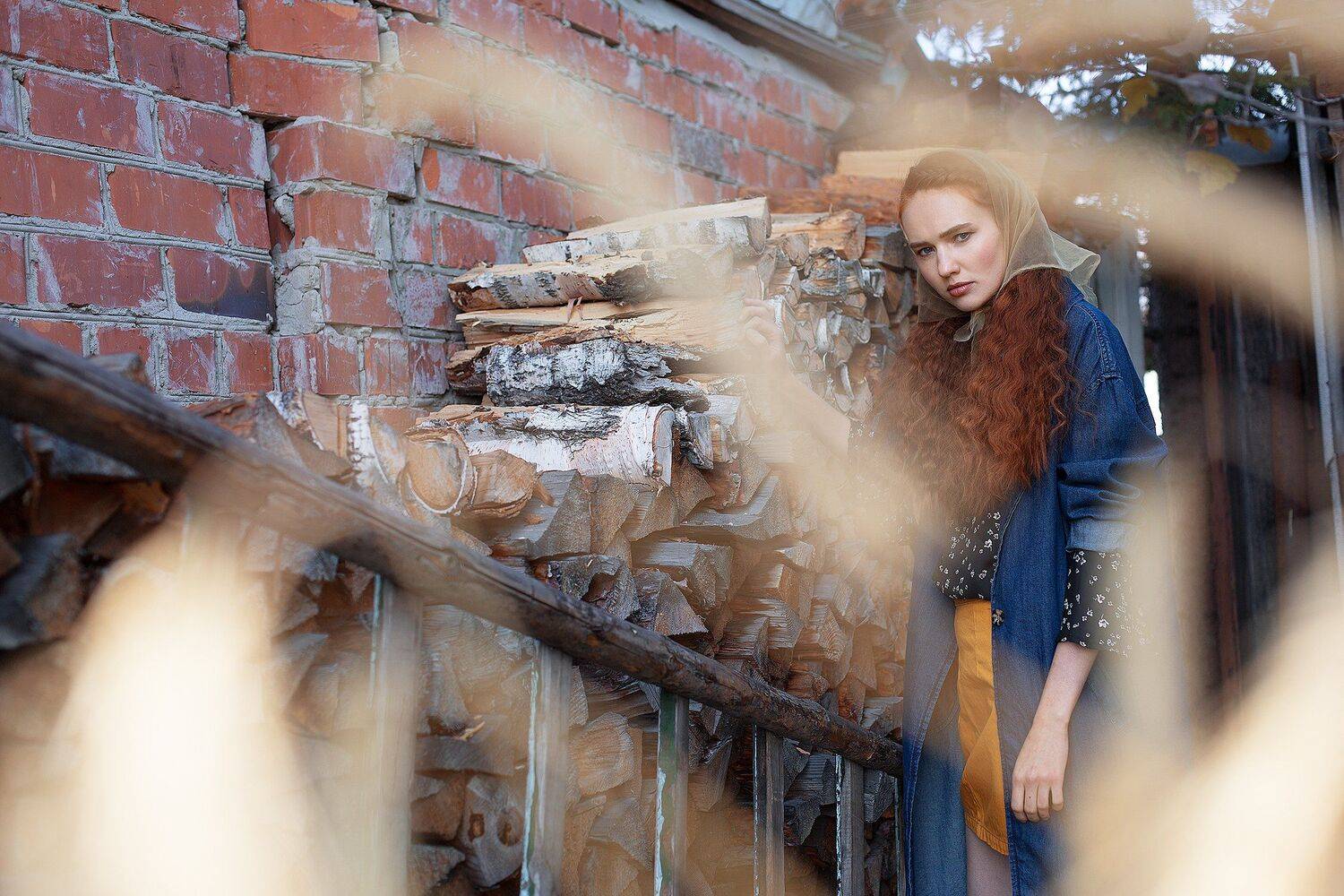 Модель, Осень, Портрет, Dina Orlean