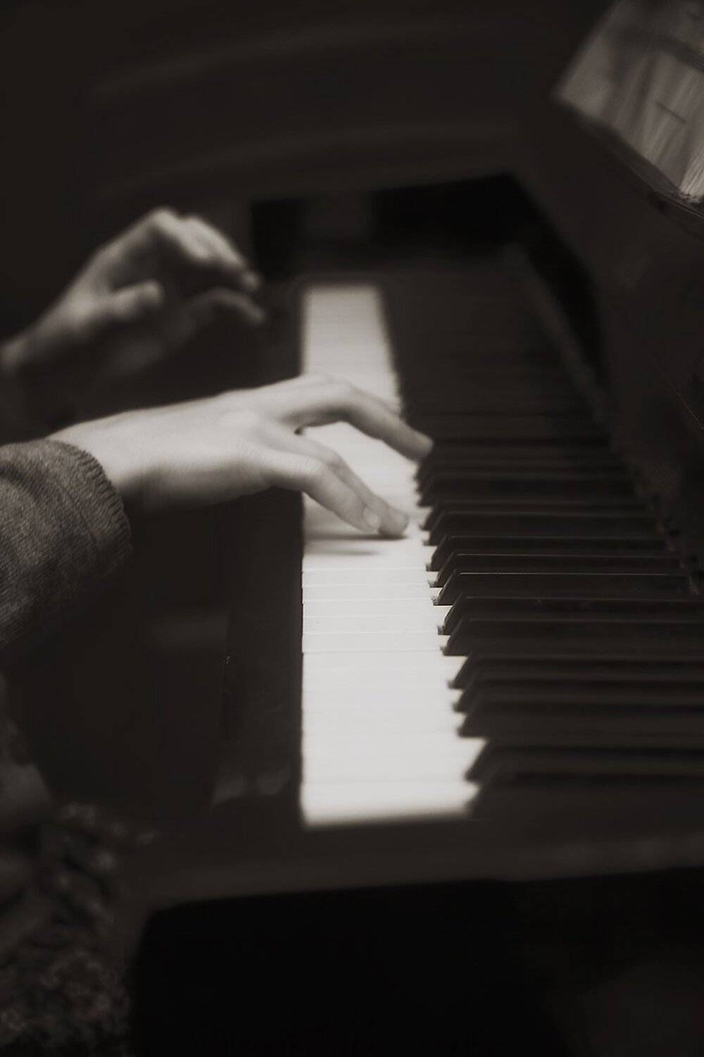 пианино, фортепиано, ребенок, музыка, ритм, children, child, music, rhythm, photo, photography, bnw, blackandwhite, Марина Бойко