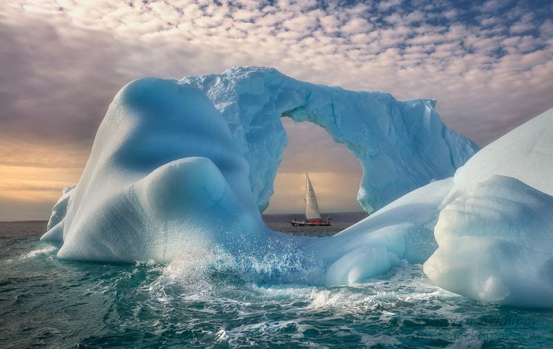 Ледяная арка Scoresby Sound