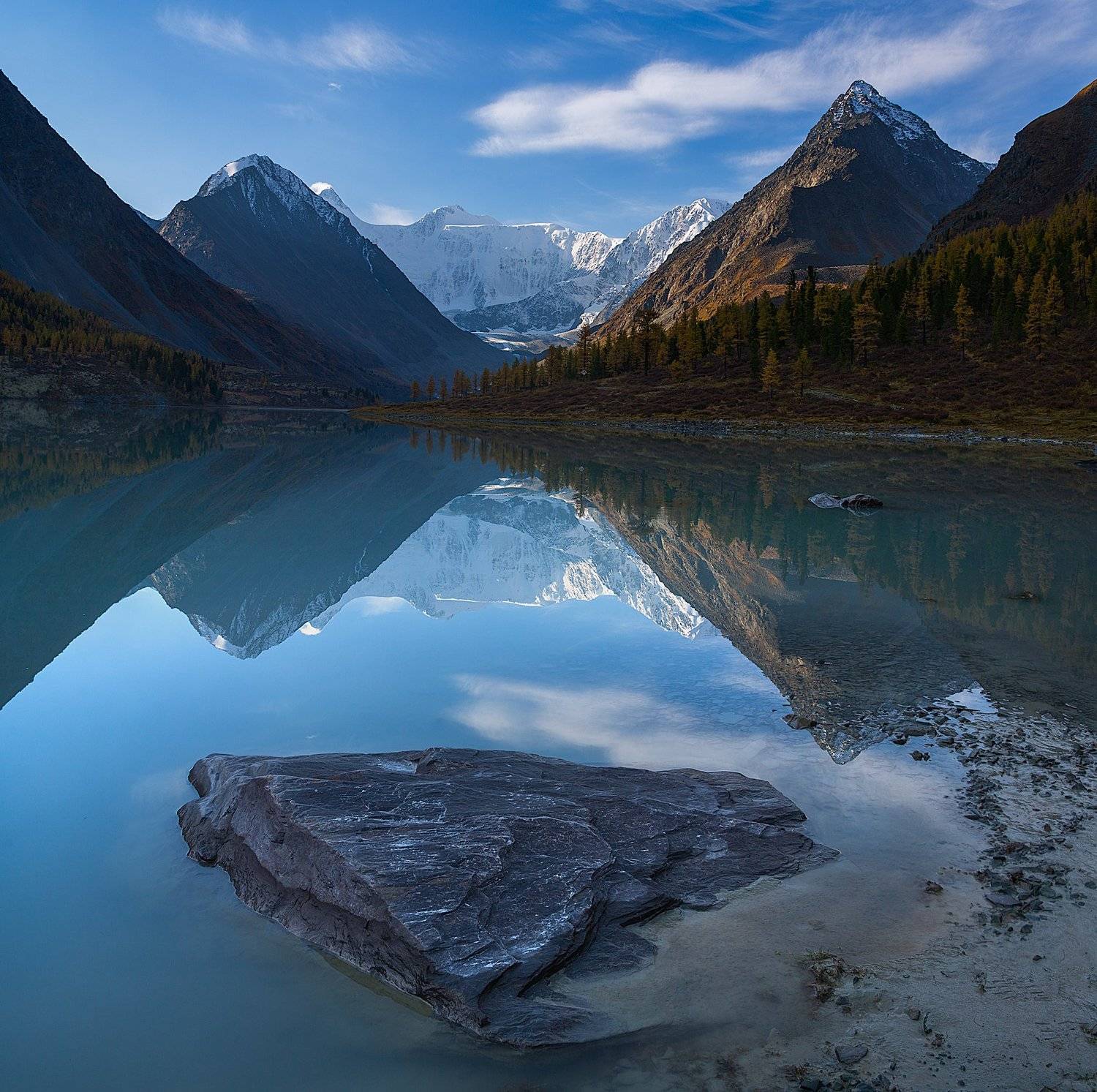 2016, Аккем, Алтай, Горы, Озер, Осень, Отражение, Сентябрь, Pavel  Tkachenko