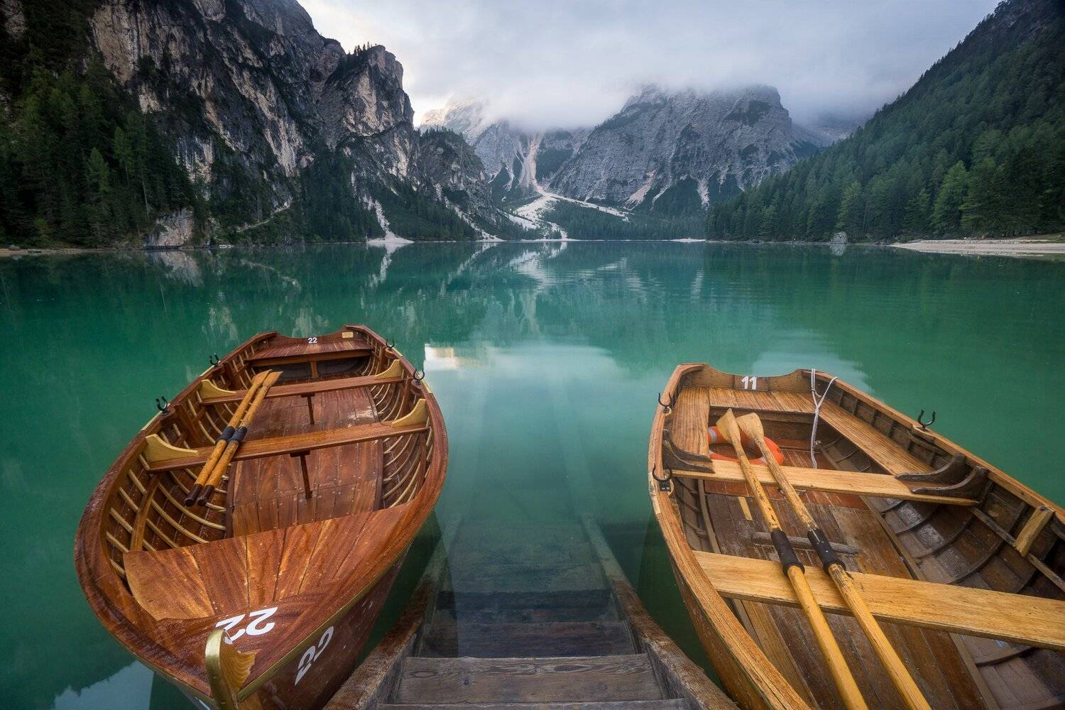 Dolomites Lago di Braies Italy Lake, Илияна Шишкова