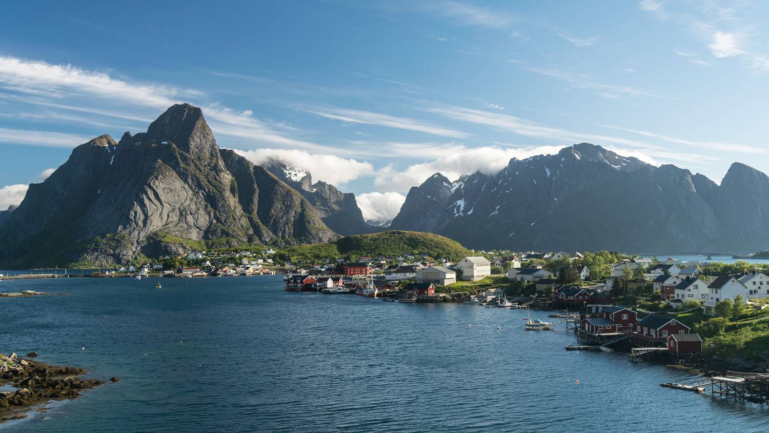 Reine in the early morning. Автор: Исаков Дмитрий , Исаков Дмитрий