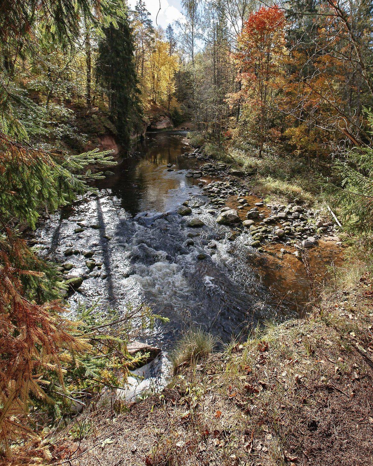 Осень, Река, Солнце, Aleksandr