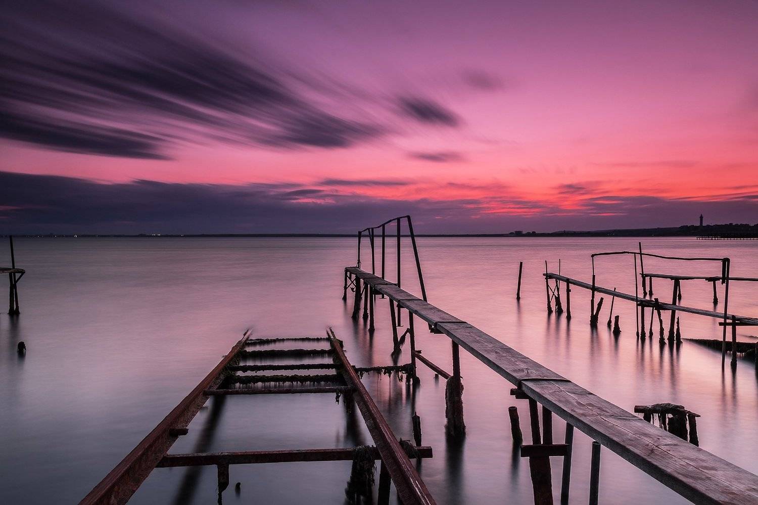 beach, black sea, bridge, bulgaria, clouds, coast, coastline, colorful, fishing pier, landscape, long exposure, morning, nessebar, nobody, ocean, outdoors, pier, quay, ravda, sea, seascape, seashore, sky, stunning, sunrise, sunset, travel, water, Nikola Spasov
