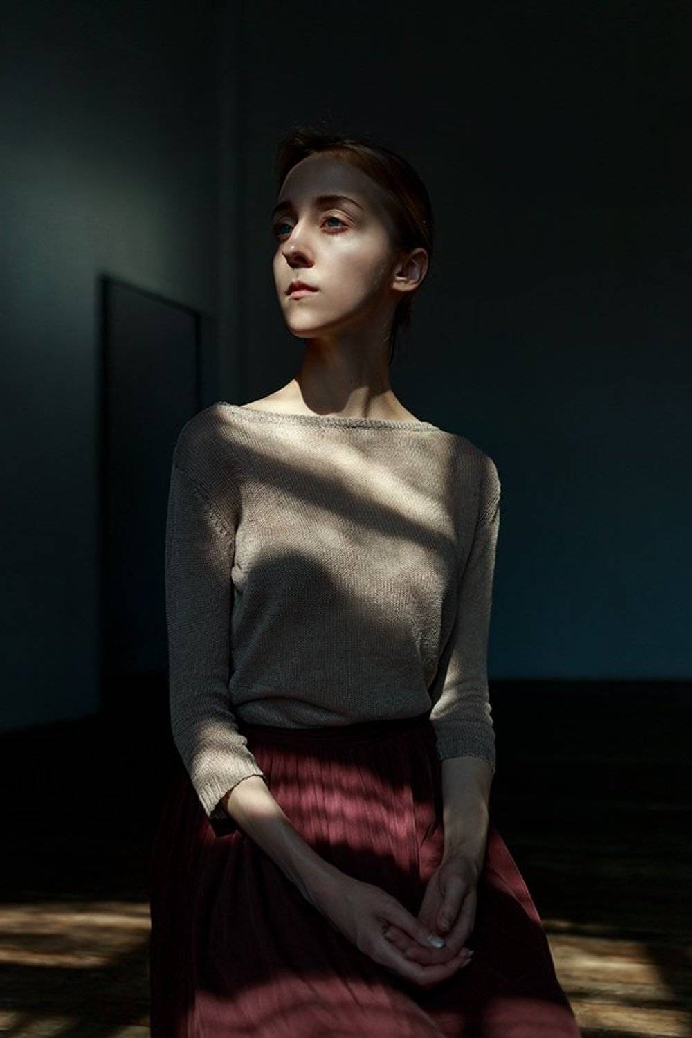 девушка, портрет, солнце, Филипп Рабачев