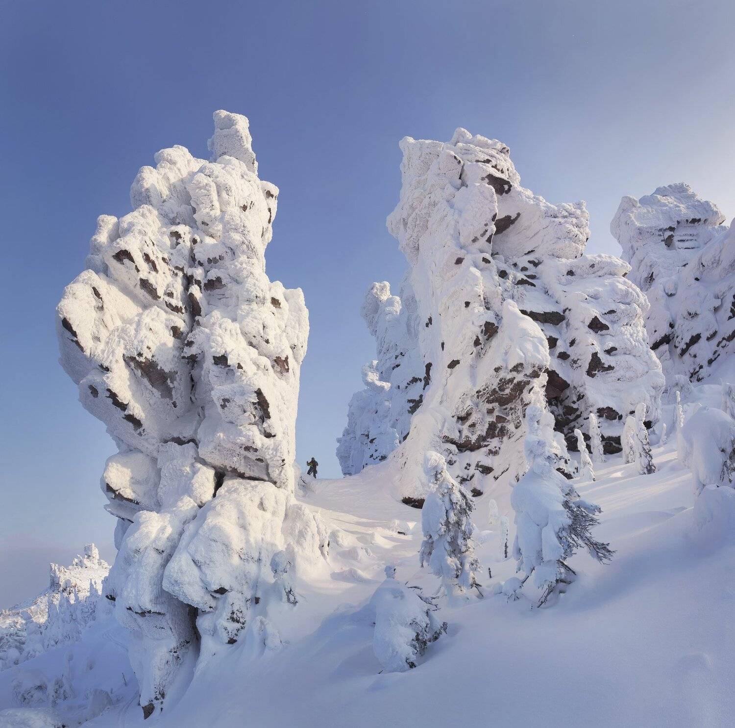 Зима, Колчимский, Колчимский камень, Памяненный, Скалы останцы, Урал, Фотопутешествие, Сергей Макурин