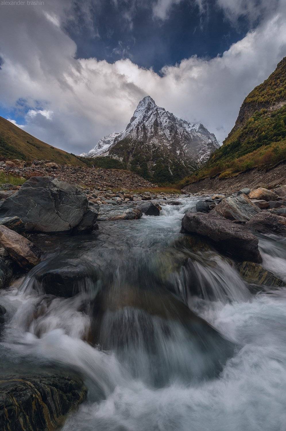 Домбай, Домбай-ульген, Кавказ, Александр Трашин