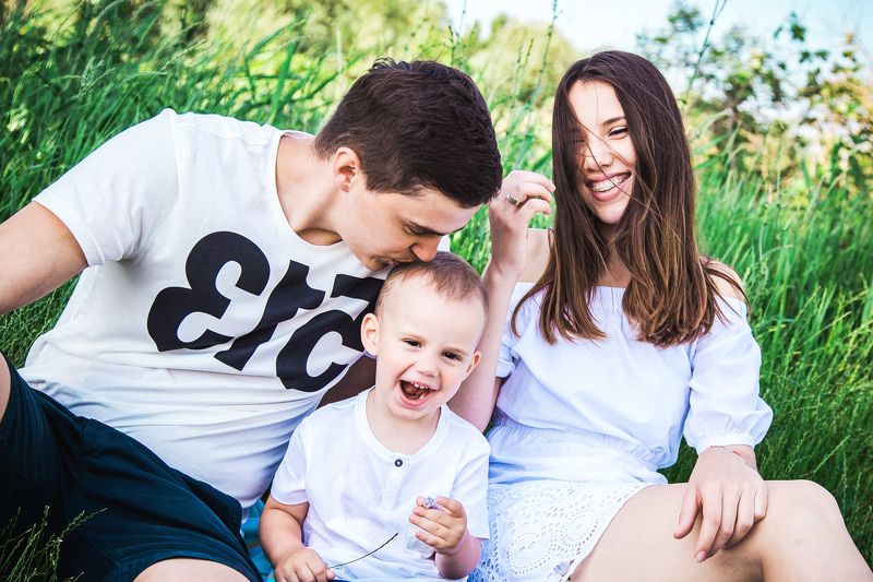 portrait, beautiful, model, people, family Family фото превью