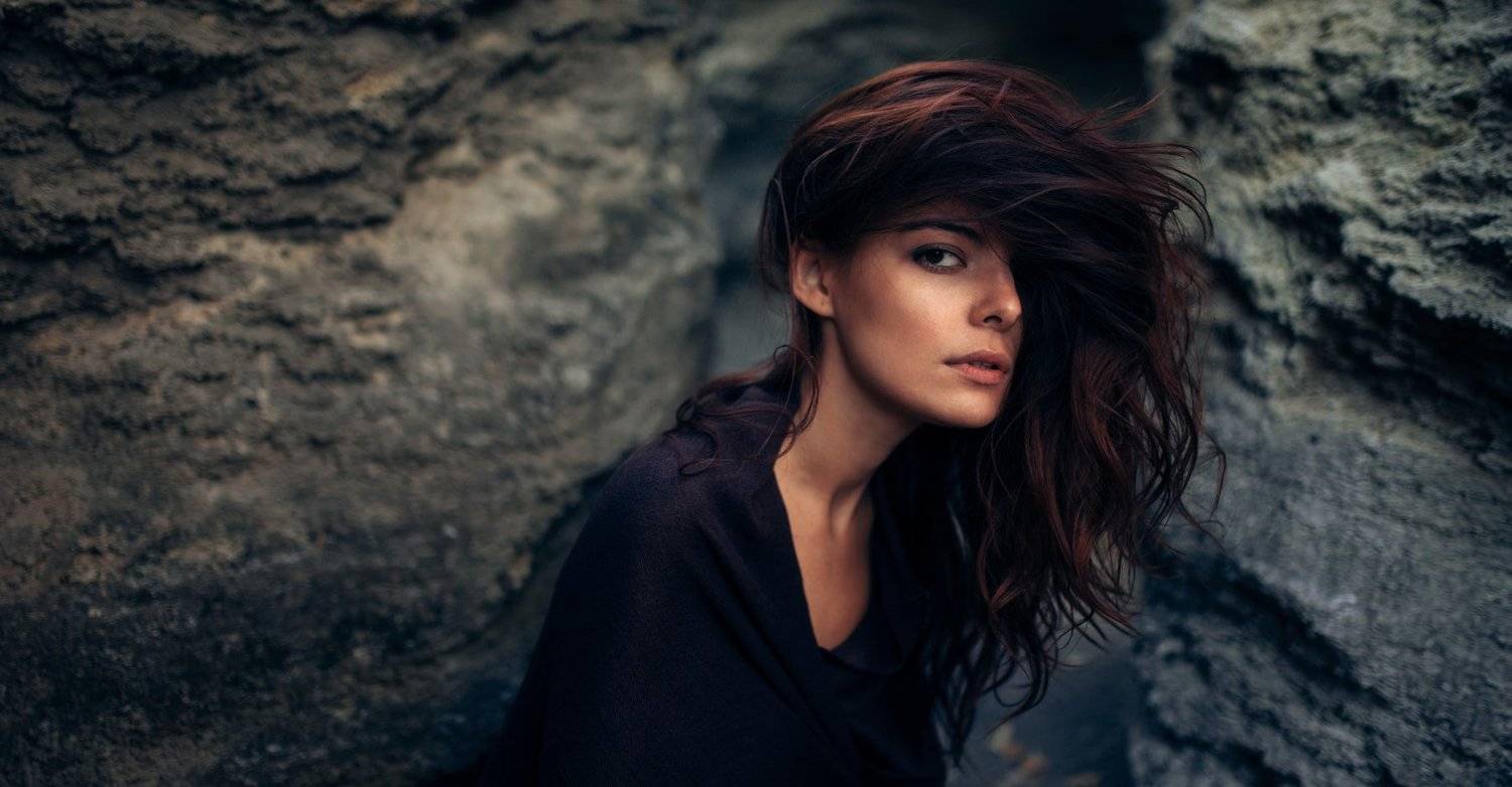 girl, portrait, bashkortostan, rock, rocks, hair, Роман Филиппов