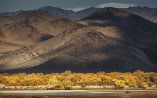 Осень в Монголии
