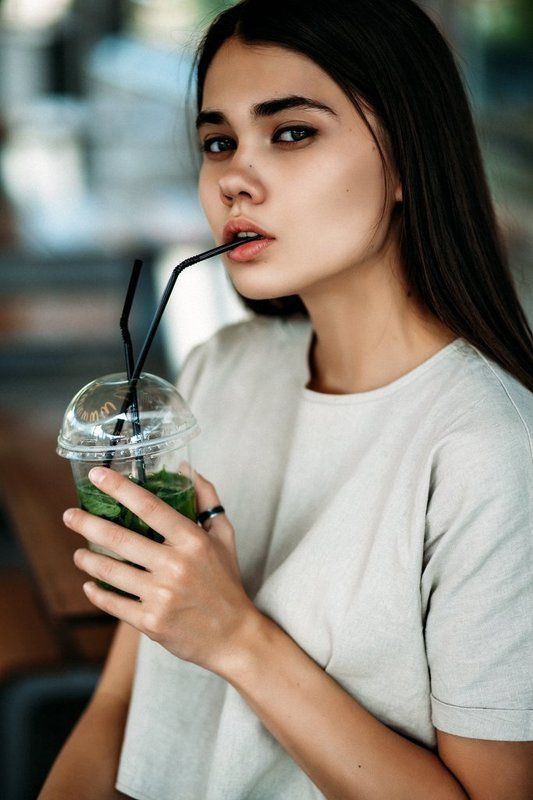 portrait, портрет, street, model, natural Nadya фото превью