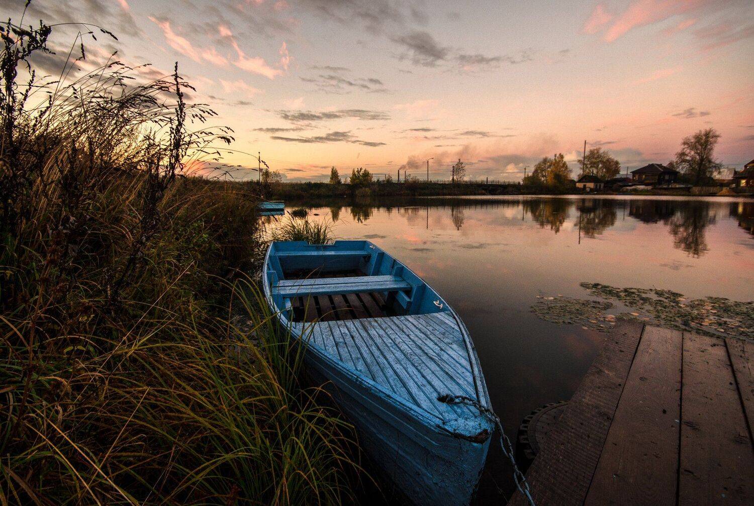 закат,осень,природа,пруд, Карепанов Евгений