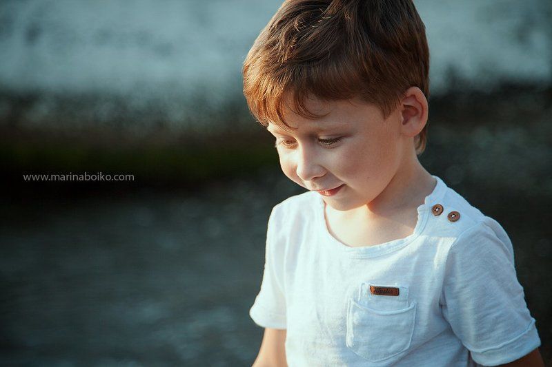 child, children, summer, sea, beach, sun, son, sunlight, portrair, childhood  фото превью