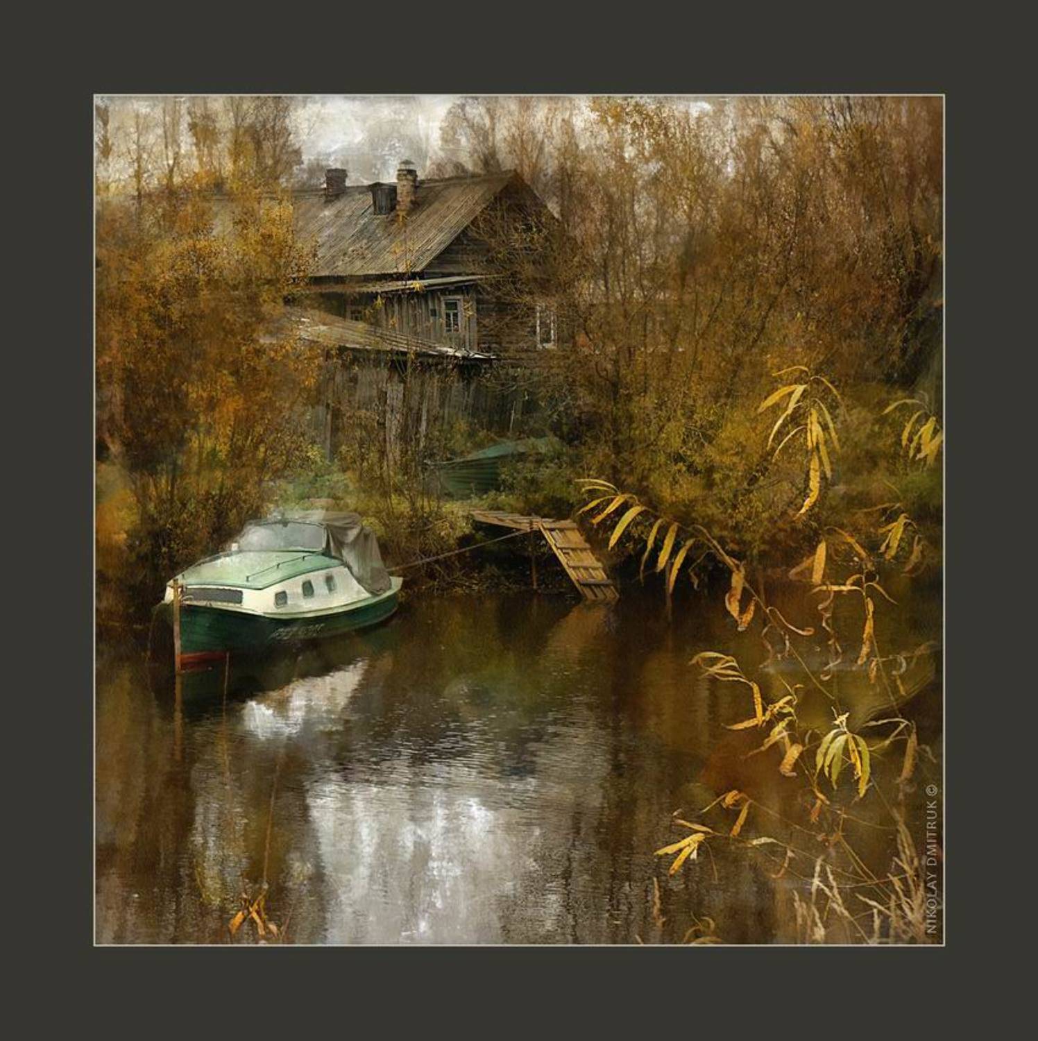 Музыка, Осень, Пейзаж, николай дмитрук